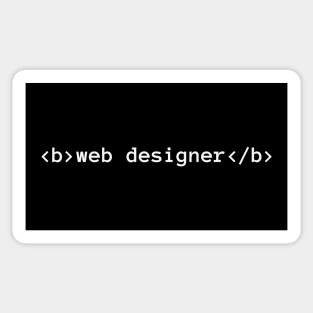 Web Designer Sticker